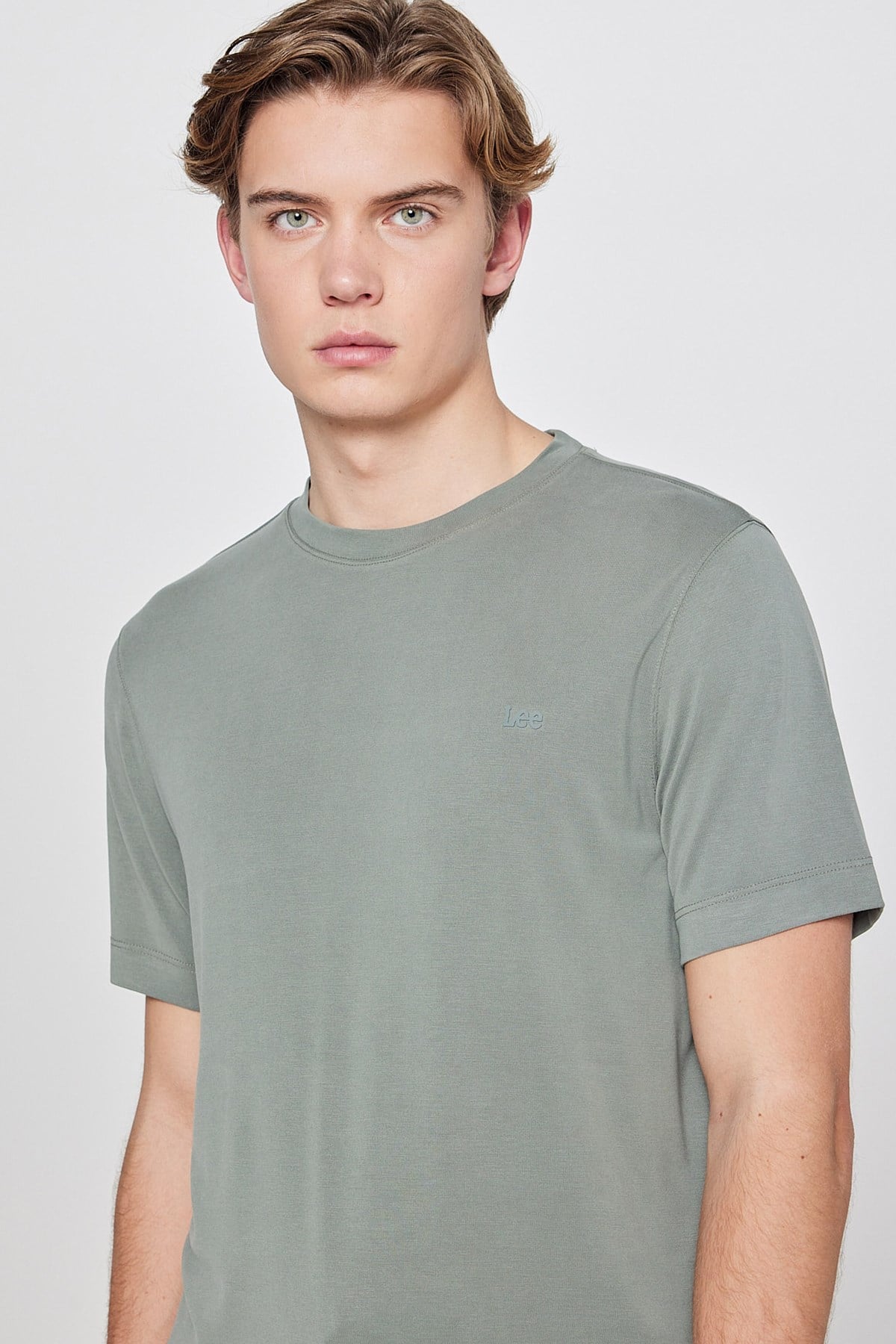Lee Bisiklet Yaka T-shirt L2610126801