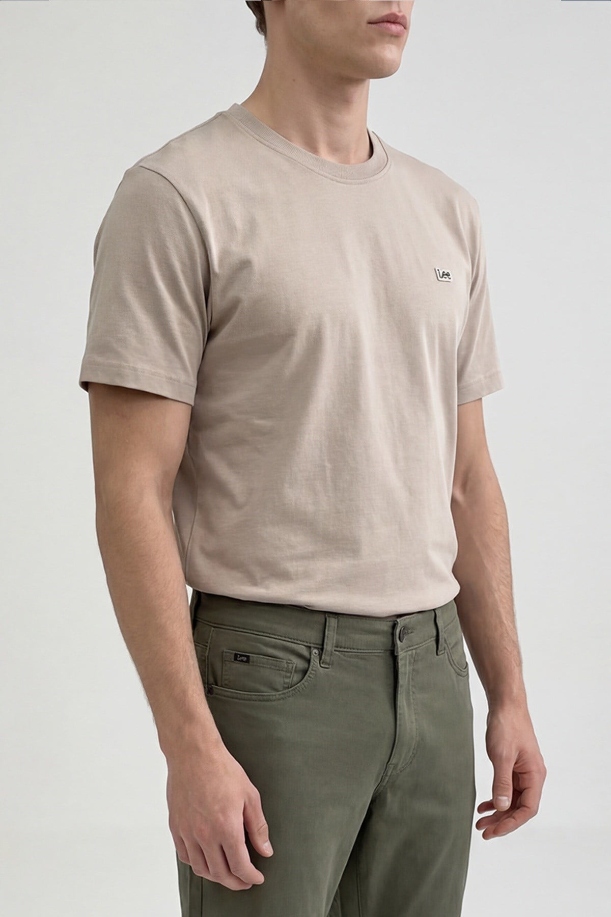 Lee Bisiklet Yaka T-shirt L60UFQ614