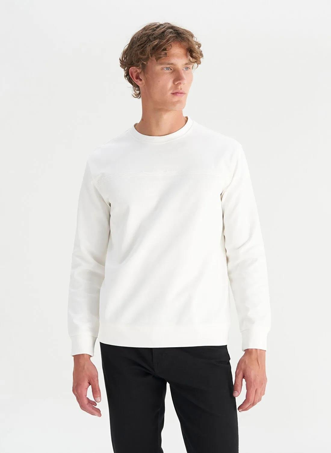 Wrangler Erkek Interlock Sweatshirt W2520534100