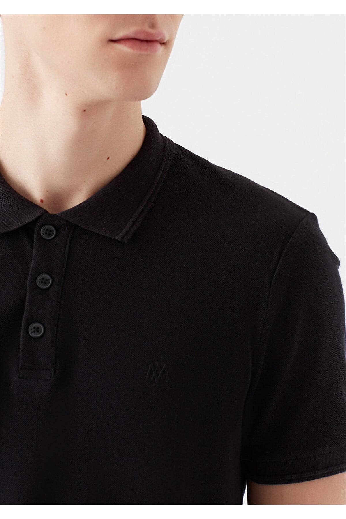 Mavi Polo Tşört Siyah 064946-21842
