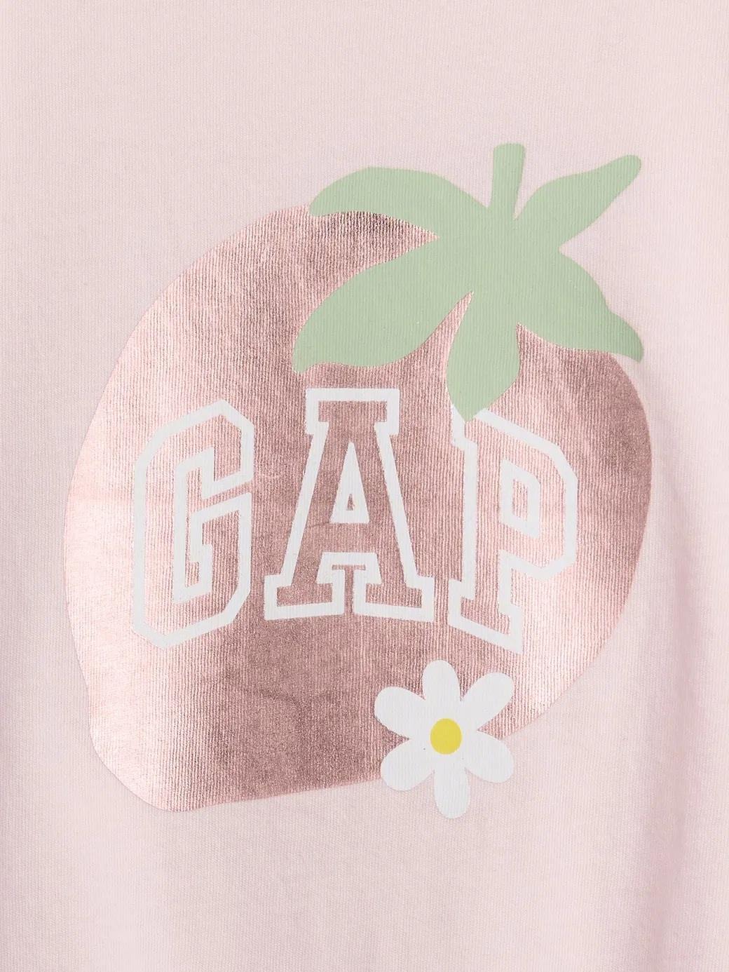 Gap V-Frch Bf Logo Tee  Çocuk T-Shirt 871480001