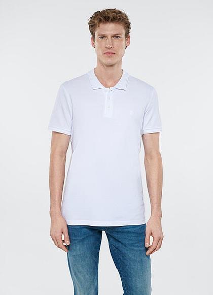 Mavi Polo Tişört Beyaz Erkek 064946-27879
