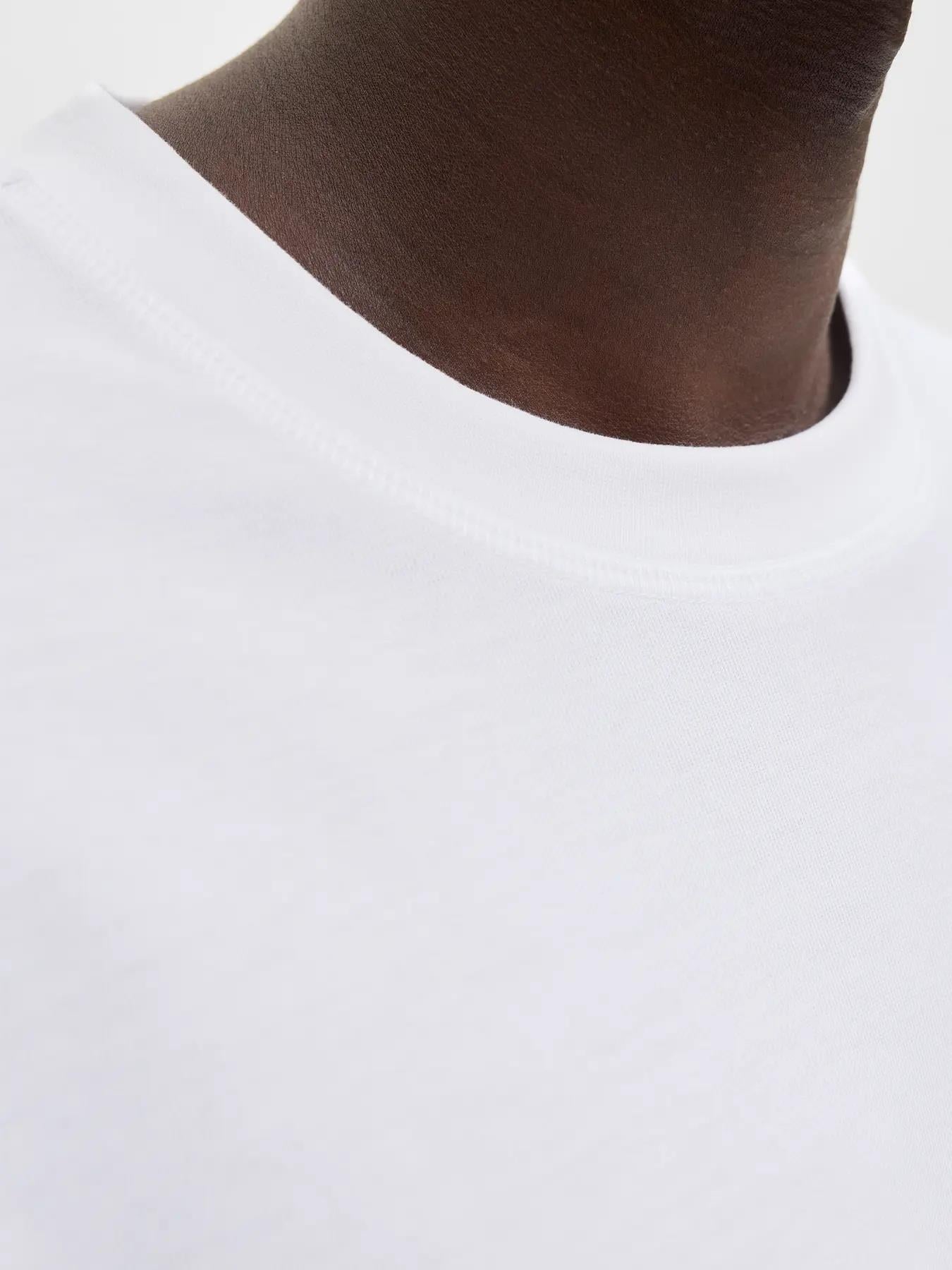 Jack Jones Jcofusıon Badge Tee SS Crew Neck LN Erkek T-Shırt-12289962