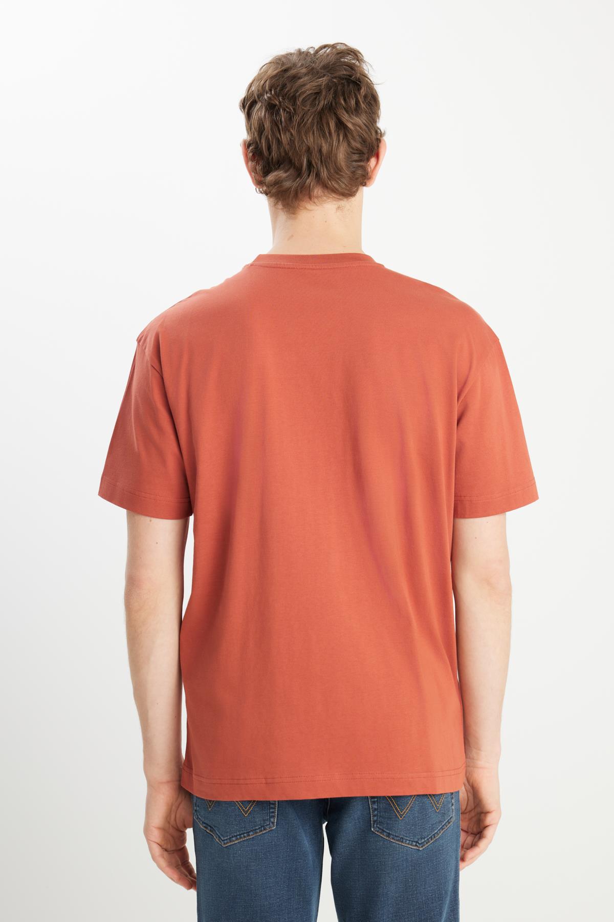 Wrangler Relaxed Fit Small Logo Erkek T-shirt MW7NM203877222