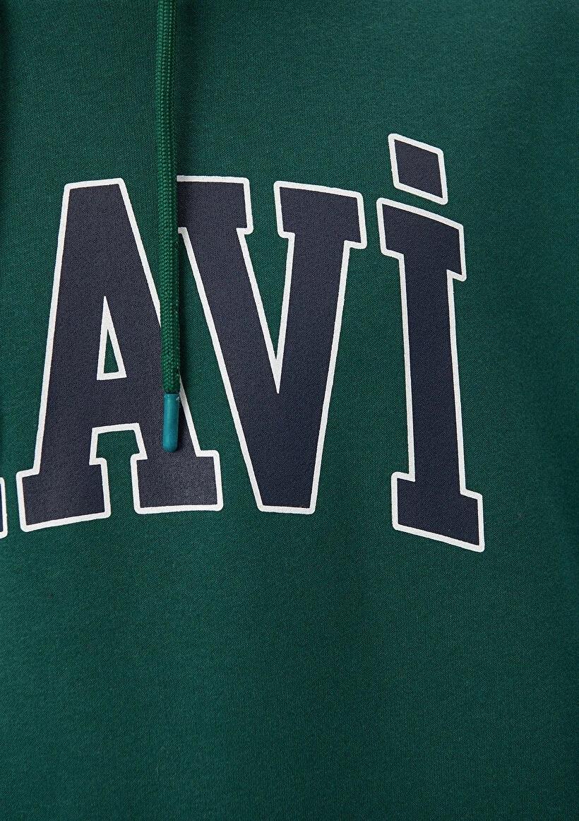 Mavi Logo Baskılı Erkek Sweatshirt