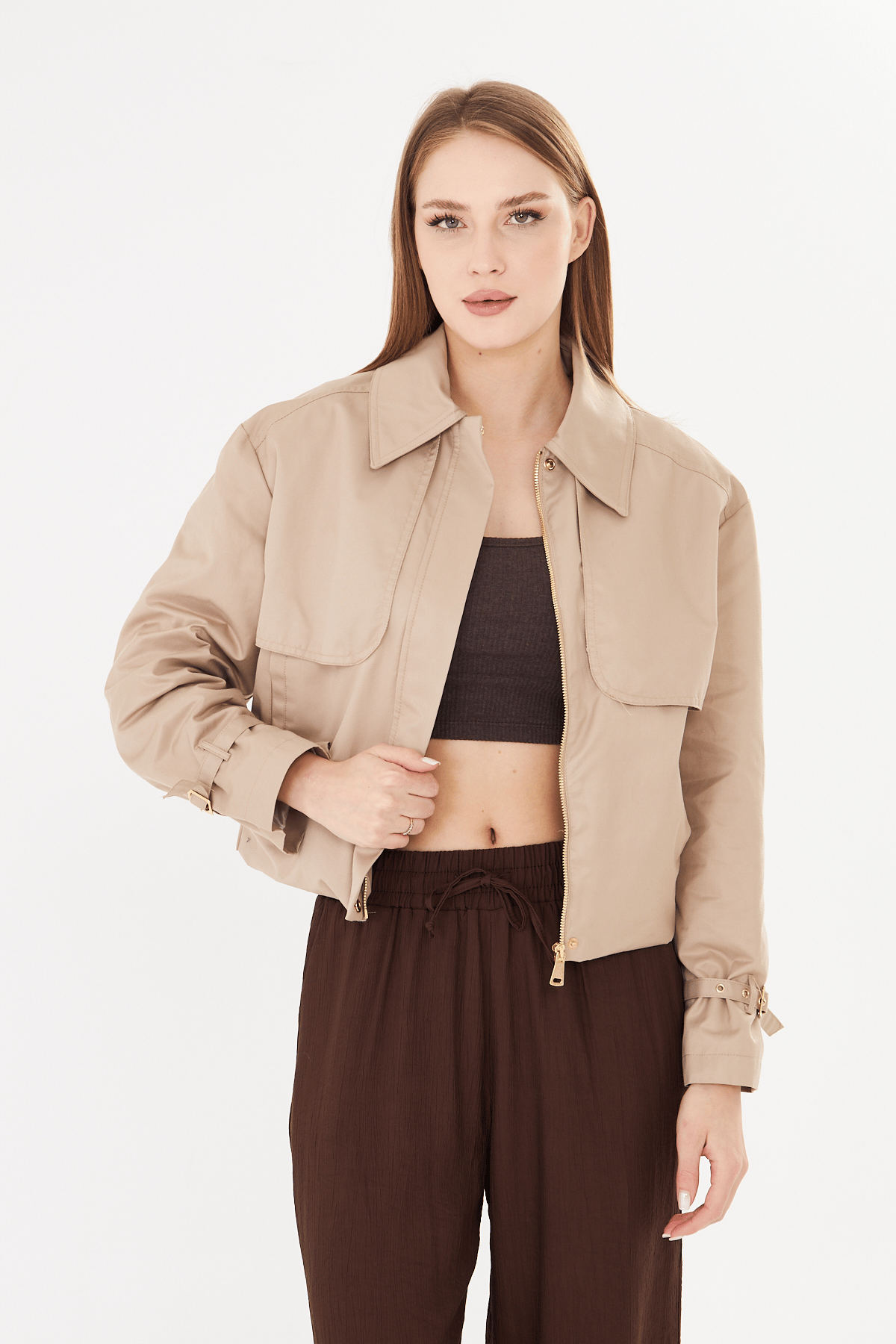 Pique Kadın Mont VIOLA26