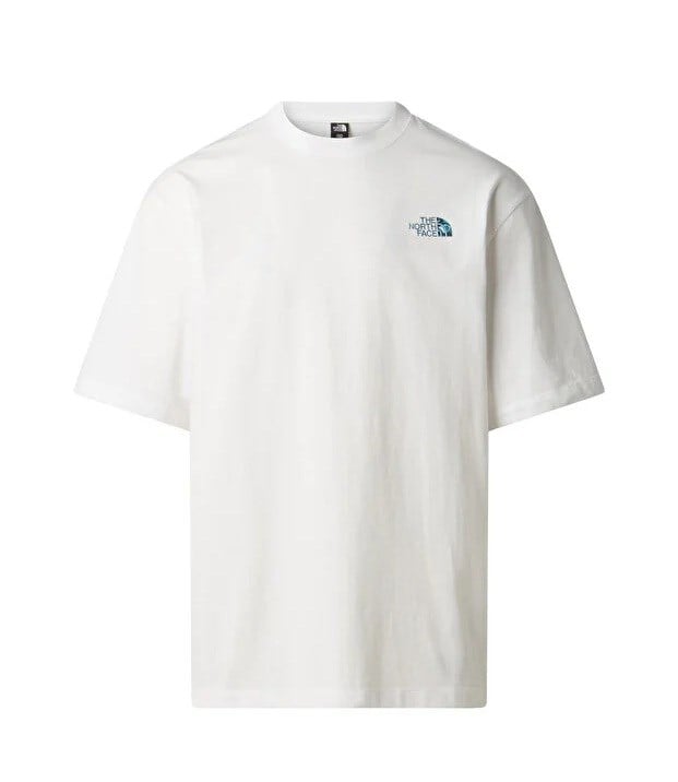 The North Face M Lıquıd Box Nse Oversıze Eeve T Erkek T-Shirt NF0A8G9WFN41