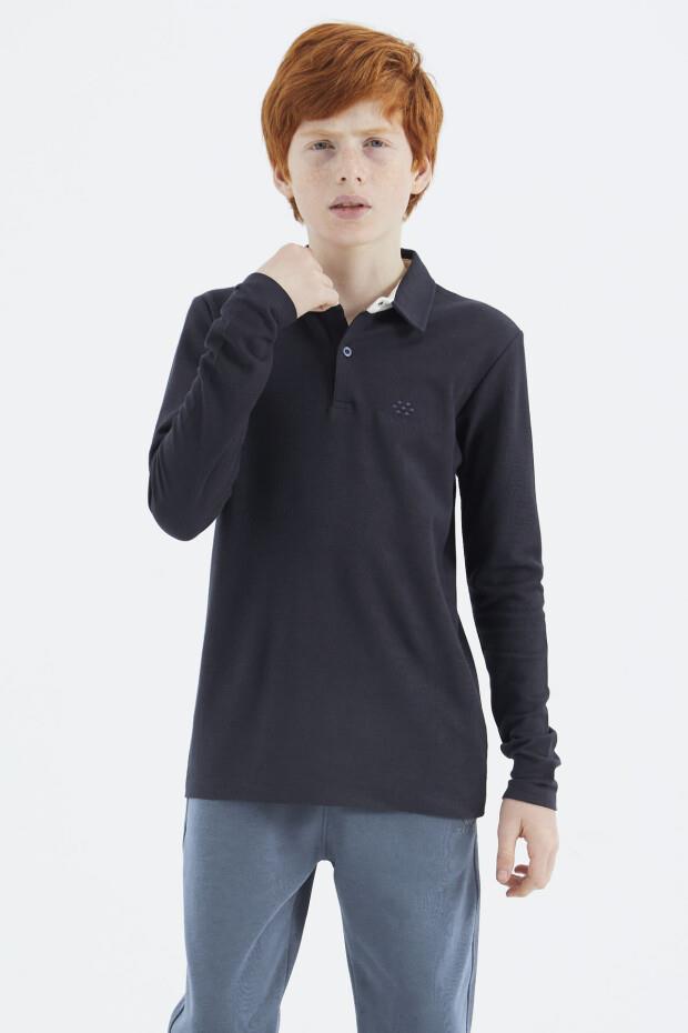 Tommy Life çocuk Polo Yaka Uzun Kol T-shirt