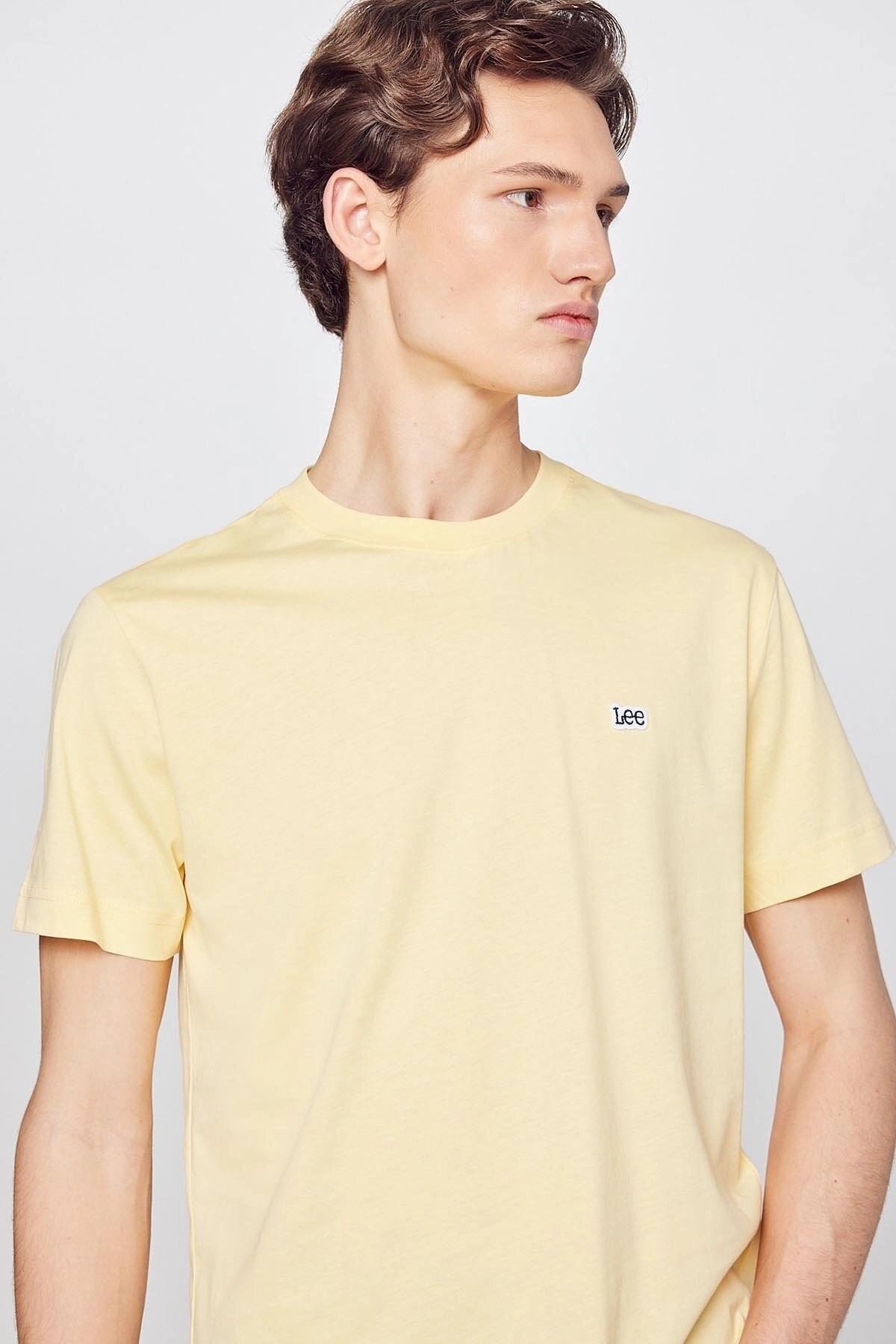 Lee Bisiklet Yaka Erkek T-shirt