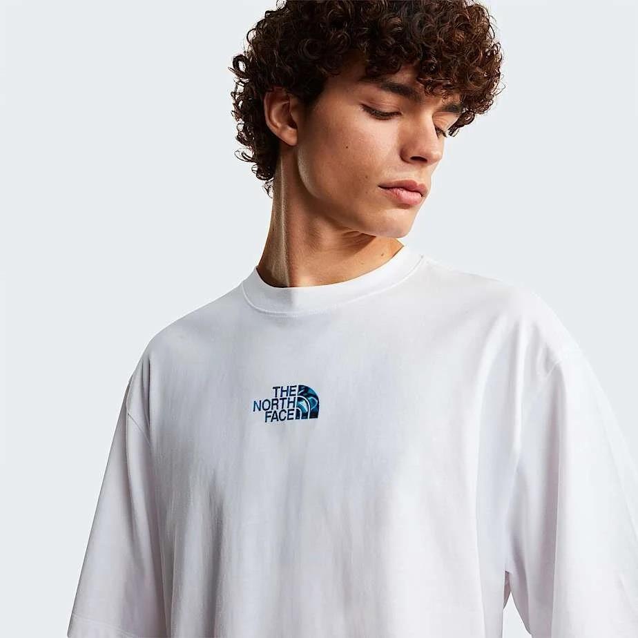 The North Face M Lıquıd Logo Oversıze Eeve Tee- Erkek T-Shirt NF0A8G9UFN41