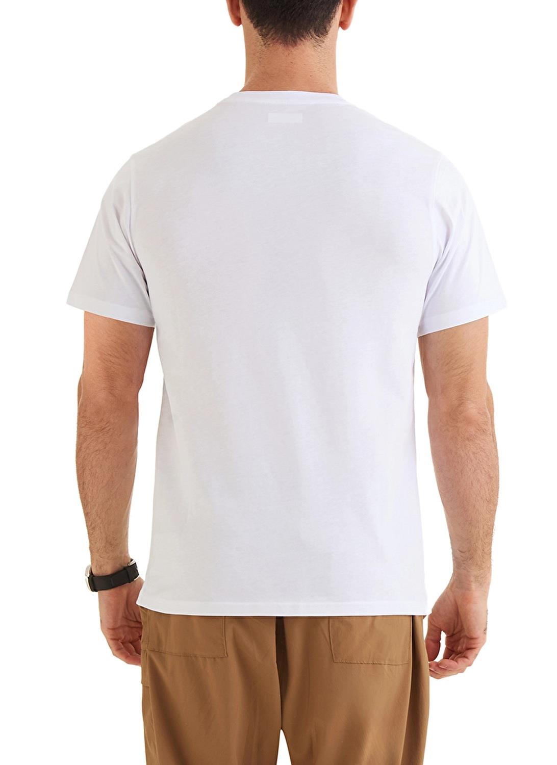 Columbia Csc M Bar Splıt Graphıc Ss Tee Kısa Kollu Erkek T-Shirt CS0121_100