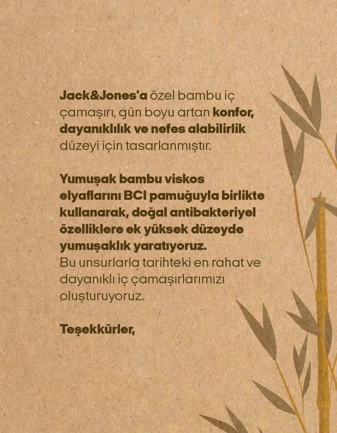 Jack&Jones  Jaclucas Bamboo Trunks 3 Pack Noos Erkek Boxer 12240403