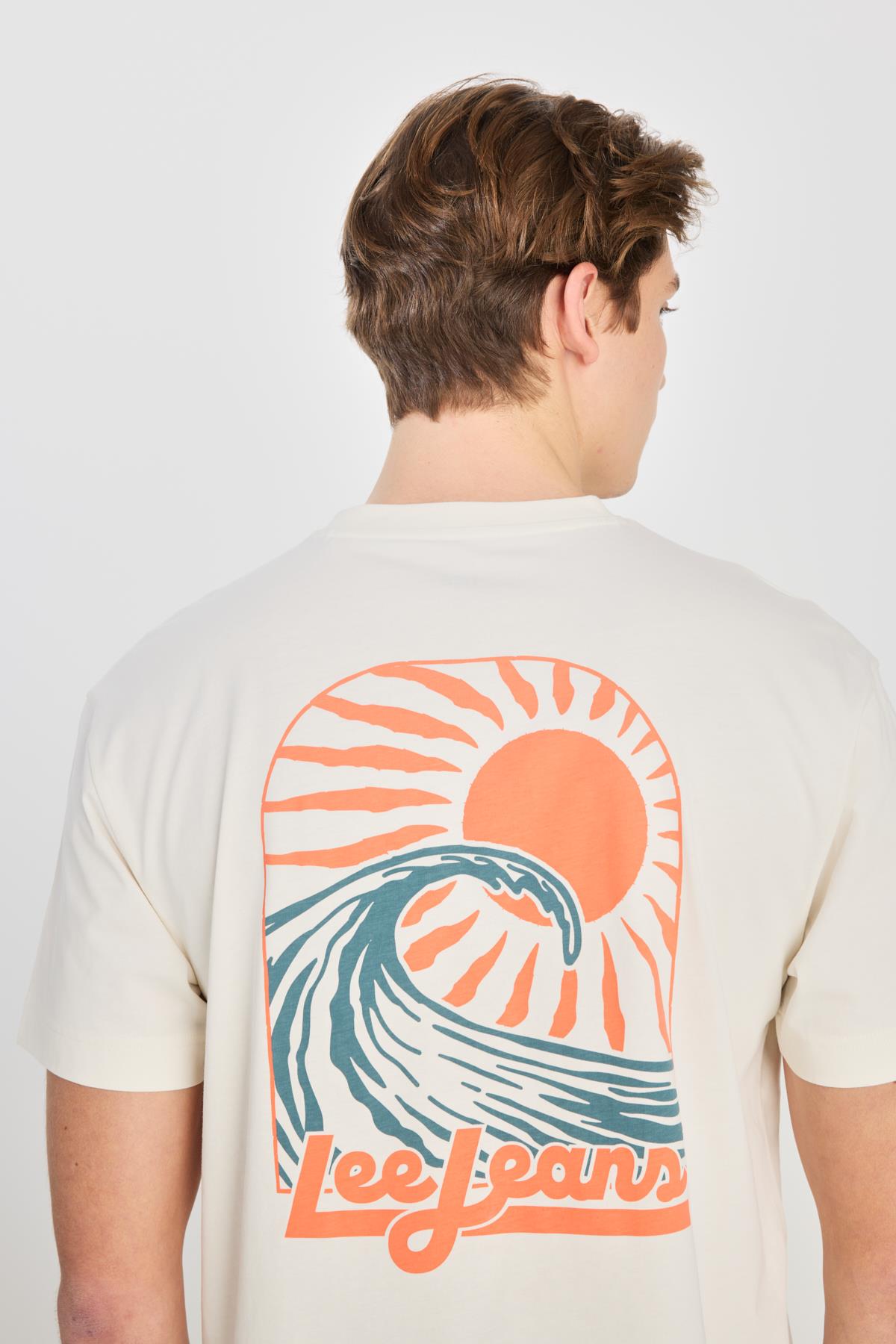 Lee Relaxed Fit Grafik Baskılı Erkek  T-shirt LM828731