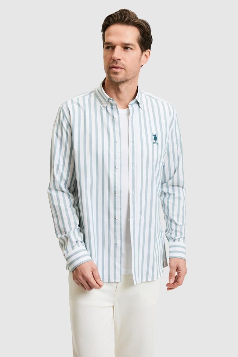 U.S. Polo Assn. Erkek Dokuma Gomlek PU-9609