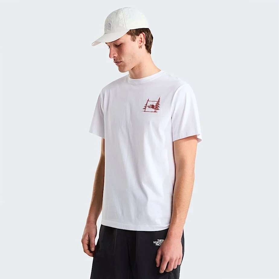 The North Face M Campıng Relaxed Eeve Tee-Graph Erkek T-Shirt NF0A8GQMFN41