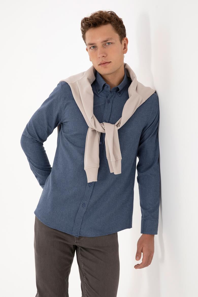 U.S. Polo Assn Erkek Dokuma Gömlek 2236495