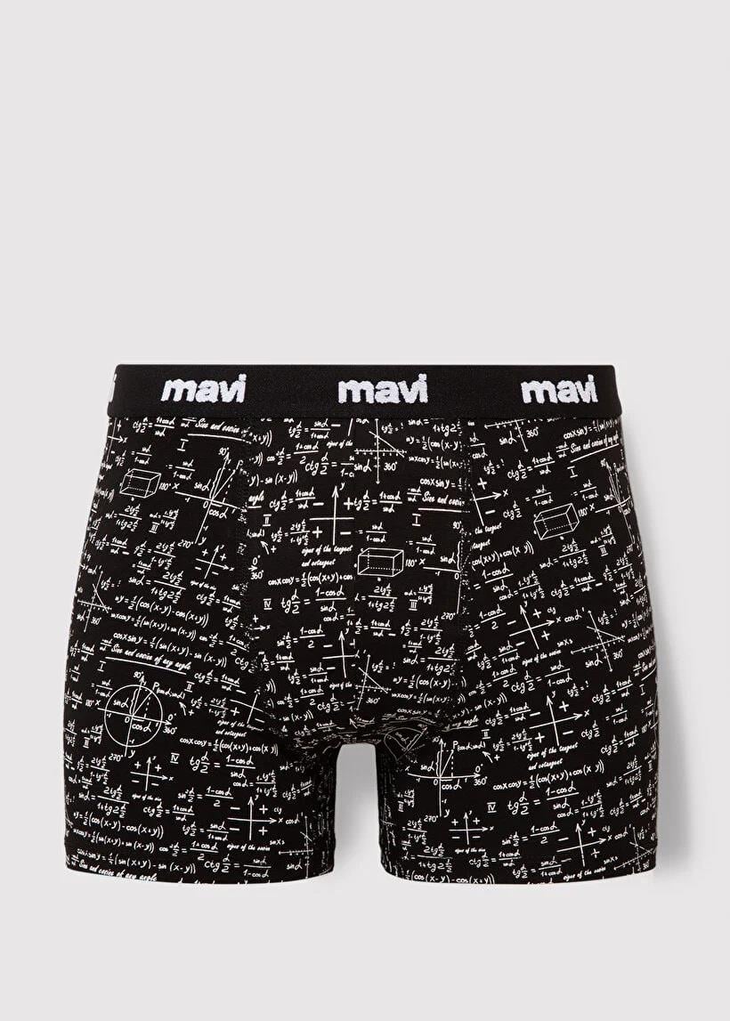 Mavi  Boxer Siyah 0910049-85857