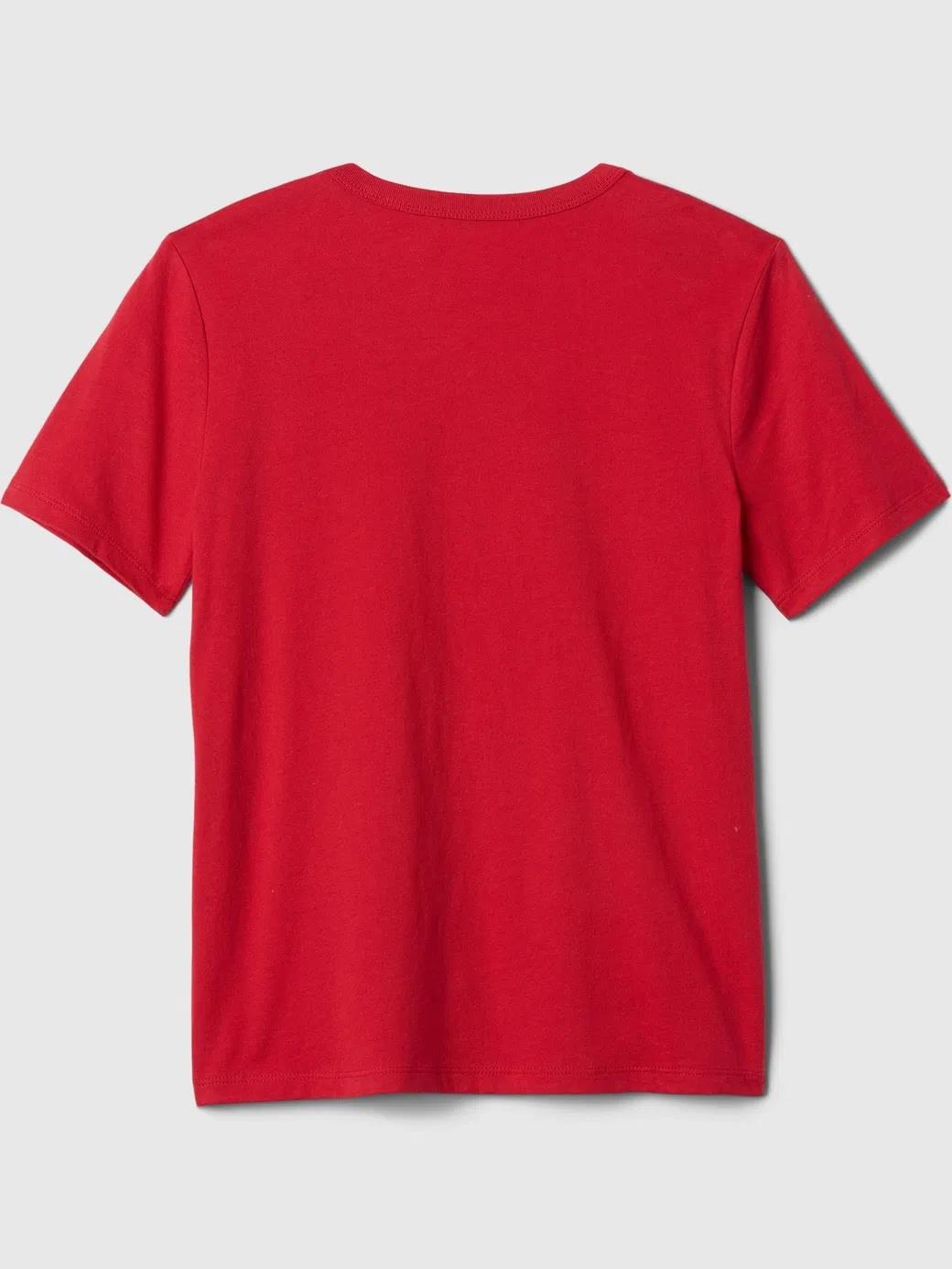 Gap V-Bas Ss Logo Tee Çocuk T-Shirt 708370000