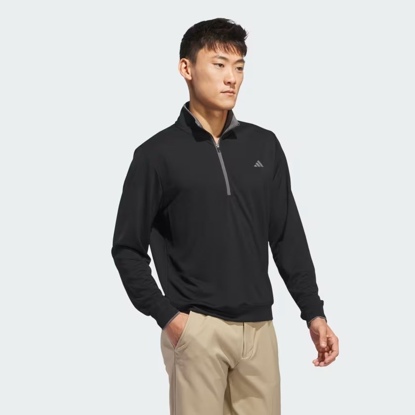 Adidas Core Ltwt 1/4 Z  Black Erkek Sweatshirt IU4514