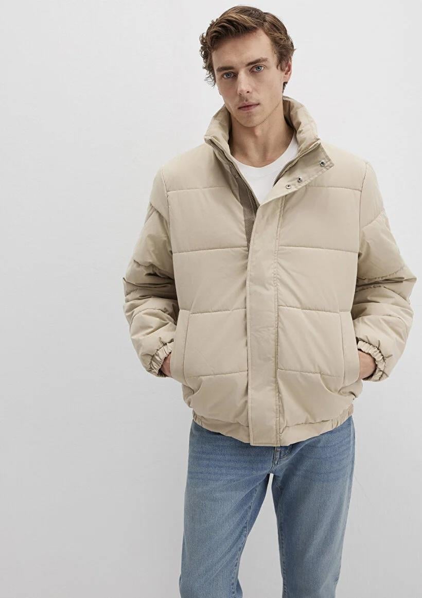 Mavi Dik Yaka  Fosil Erkek Mont 0110470-86559