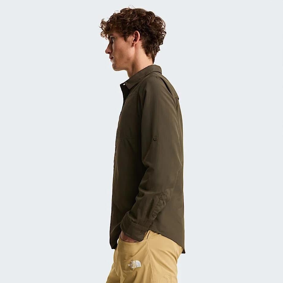 The North Face M Sequoıa Long Sleeve  Erkek Gömlek NF0A8FU521L1
