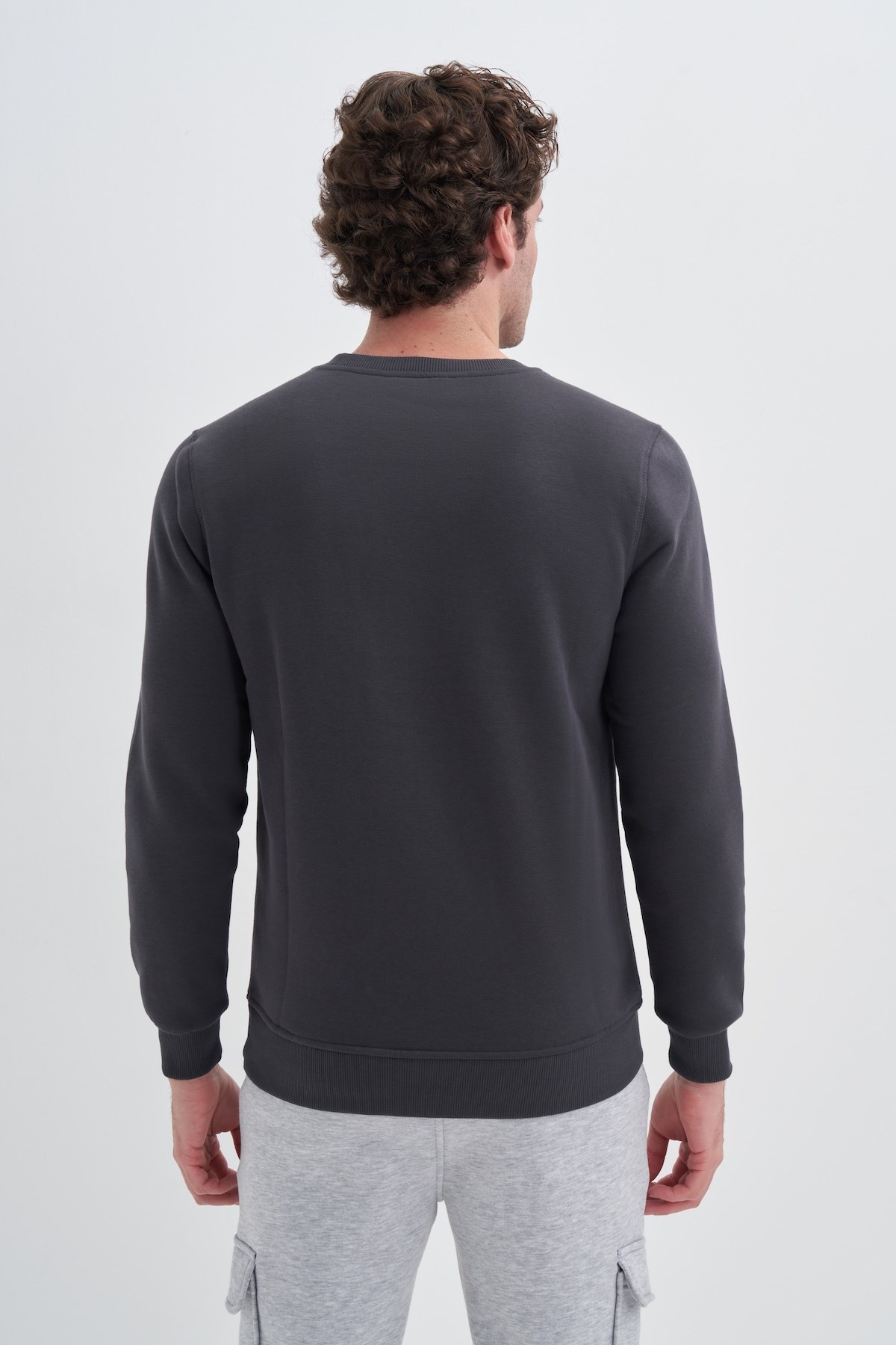 Cazador 3 İplik Basic Erkek Sweatshirtshirt 26KC56150