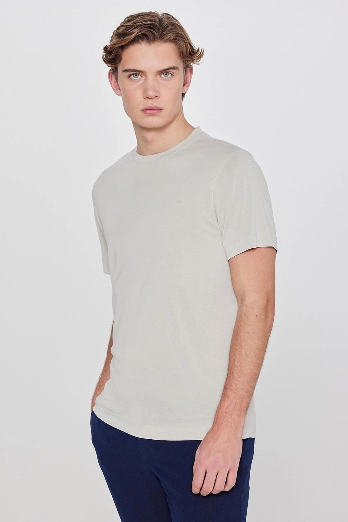 Lee Bisiklet Yaka T-shirt L2610126299