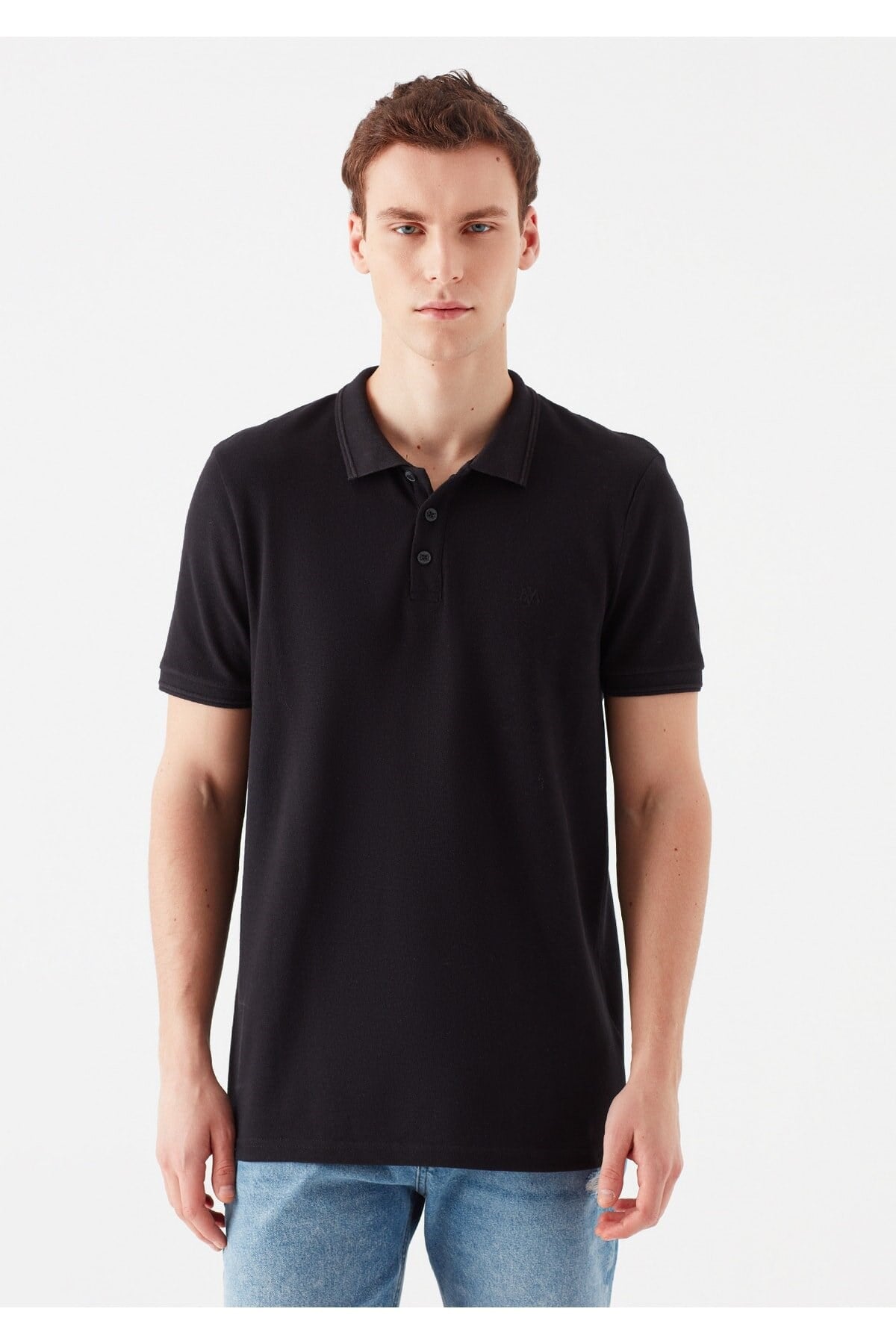 Mavi Polo Tşört Siyah 064946-21842