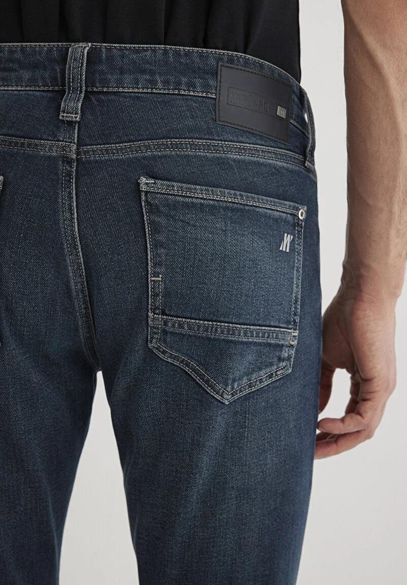 Mavi Jake Dark Mocha Blue Pro Erkek  Jean Pantolon-0042289339