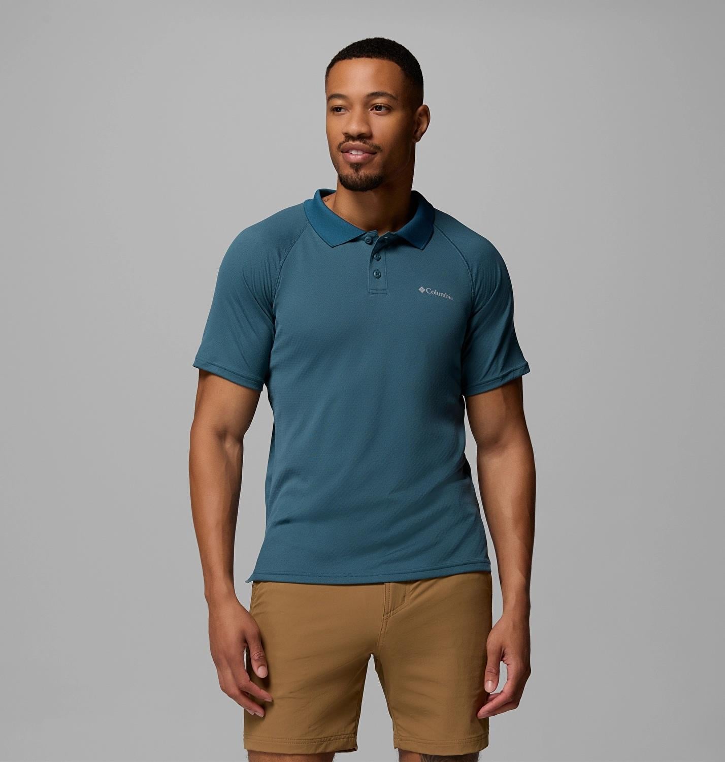 Columbia  Alpıne Chıll Pro Erkek Kısa Kollu Polo T-Shirt