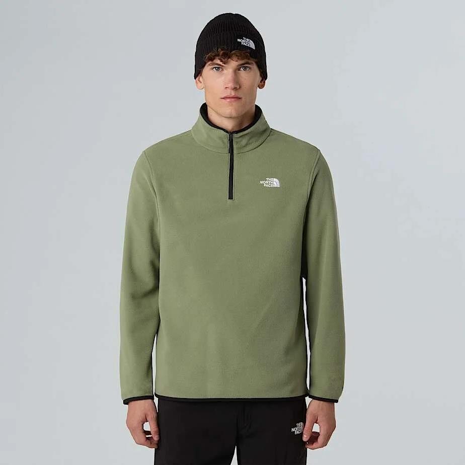 The North Face M Glacıer Fleece Yarım Fermuarlı  Erkek Sweatshirt NF0A8D0QBO91