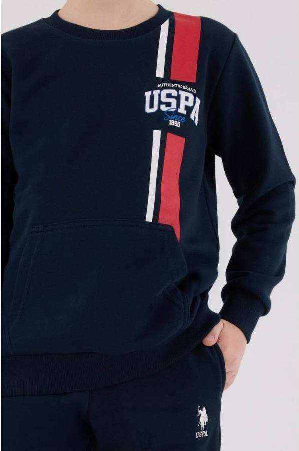 U.S. Polo Assn Kids Erkek Çocuk Eşofman Takımı US2200-4