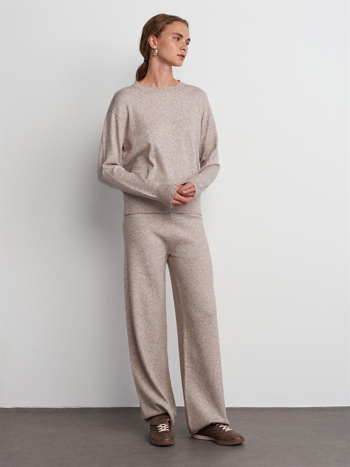 Dilvin Bisiklet Yaka Yünlü Basic Triko Kazak 10633