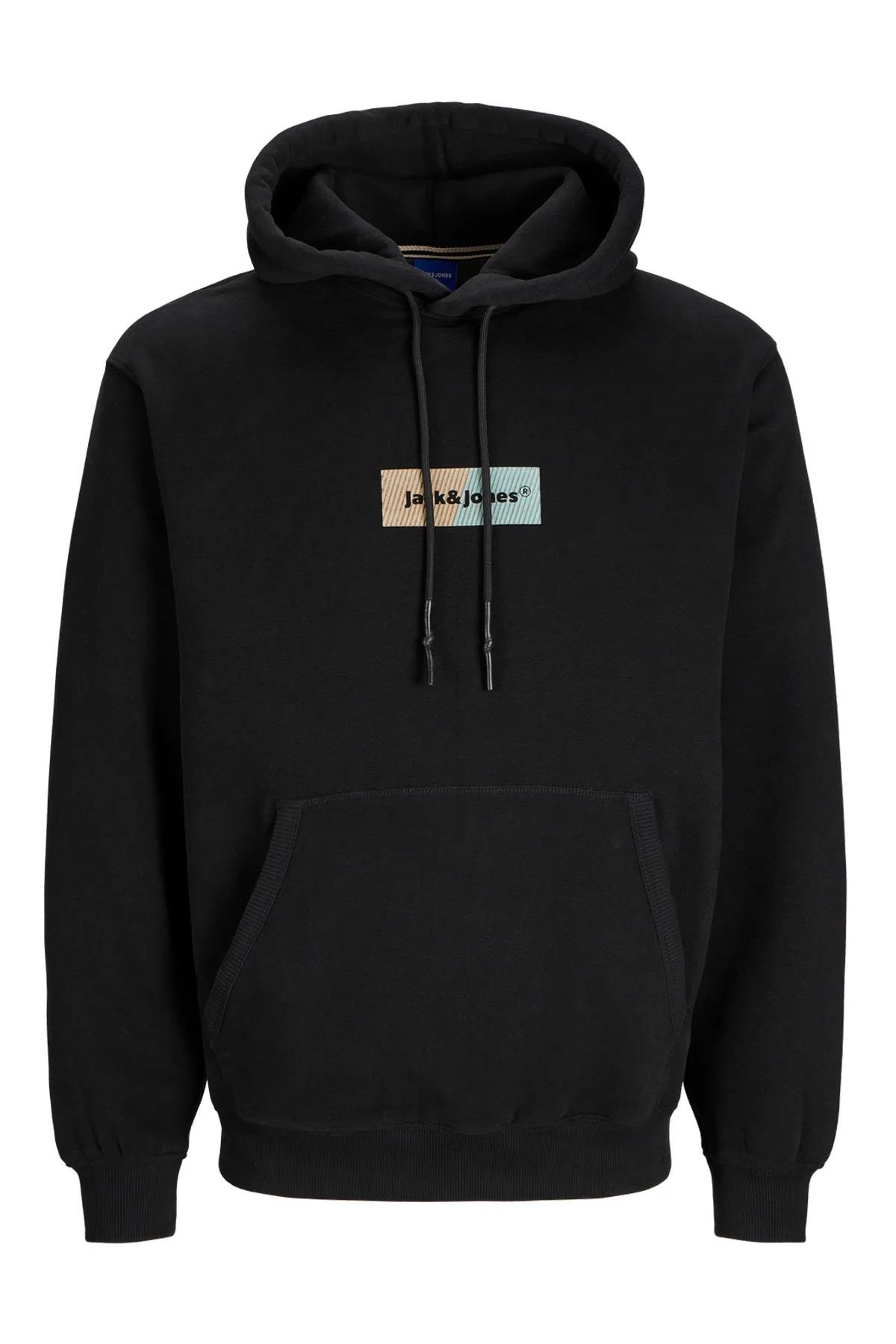 Jack&Jones Jorbronx Rectangle Erkek Sweatshirt