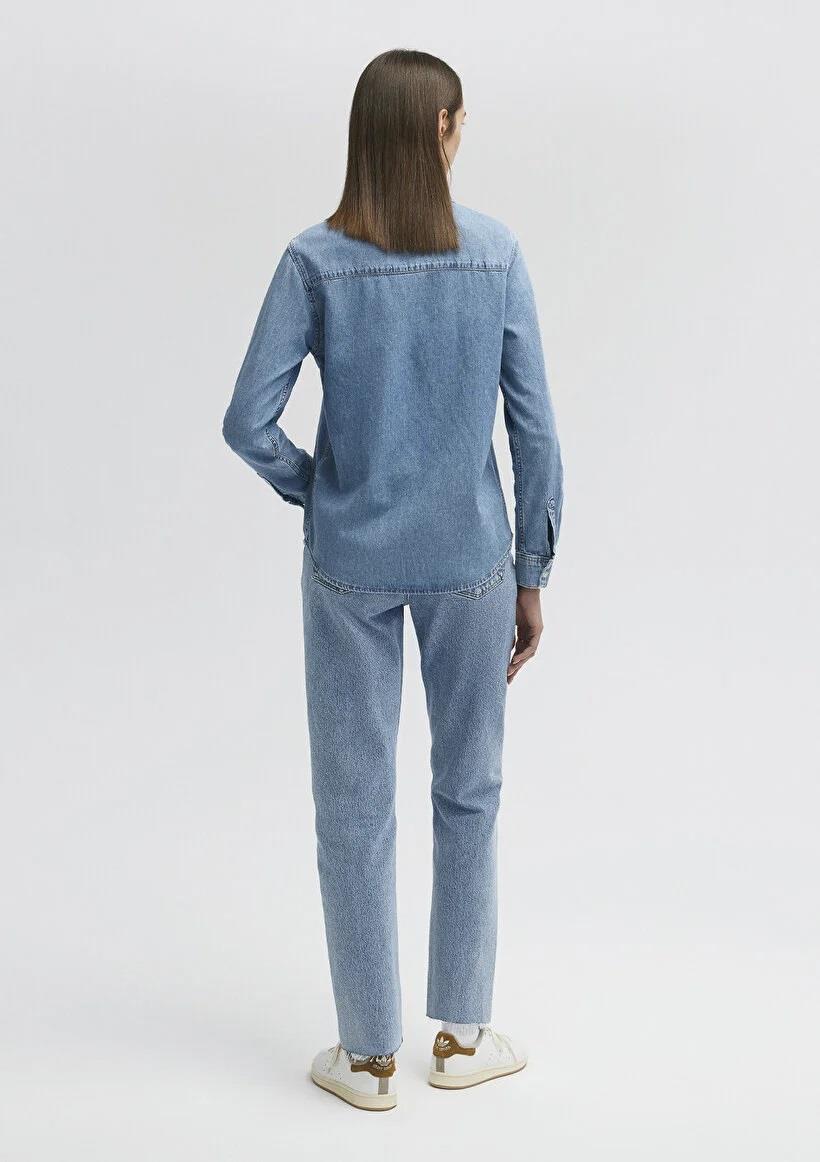 Mavi Merida Mid Kadın Gömlek 1210662-86492