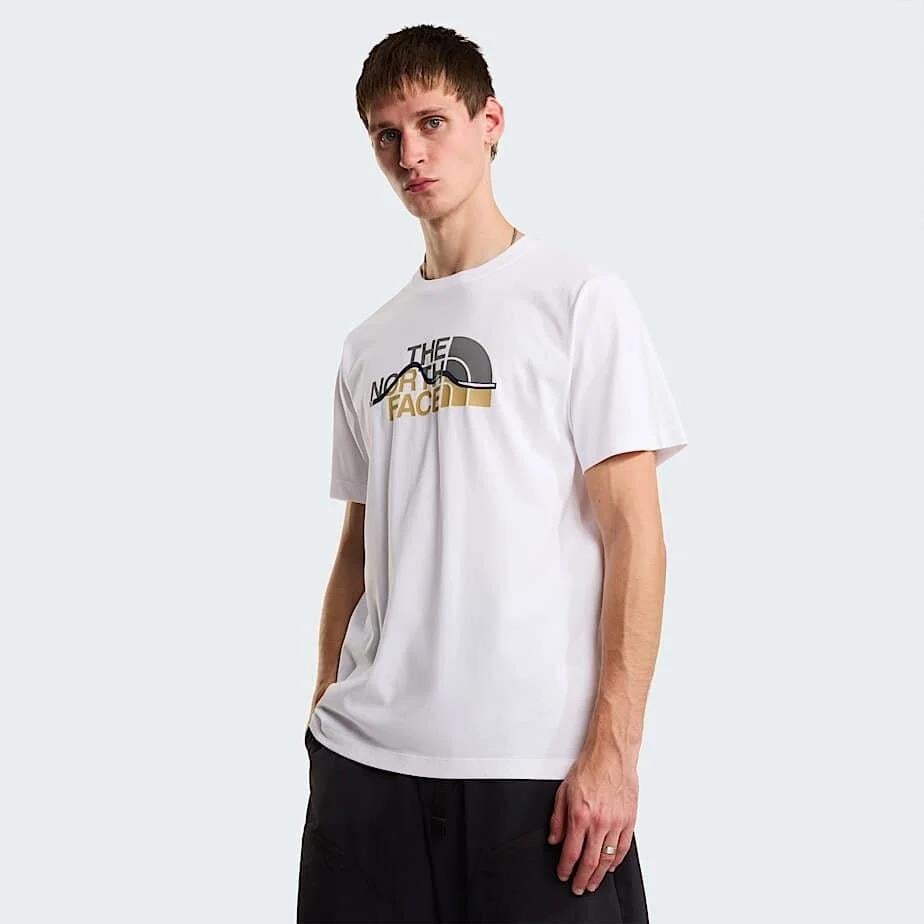 The North Face M Mountaın Lıne Regular Eeve Tee Erkek T-Shirt NF0A8GUXFN41