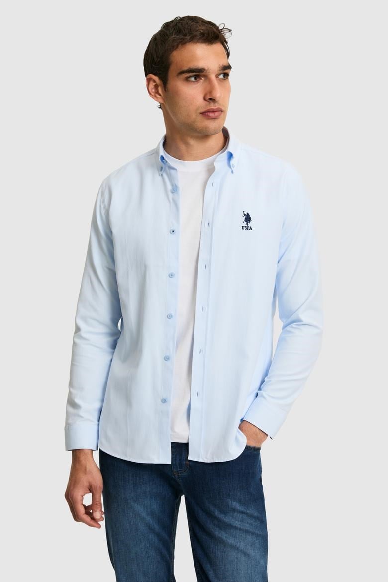 U.S Polo Assn Erkek Dokuma Gömlek PU-8957