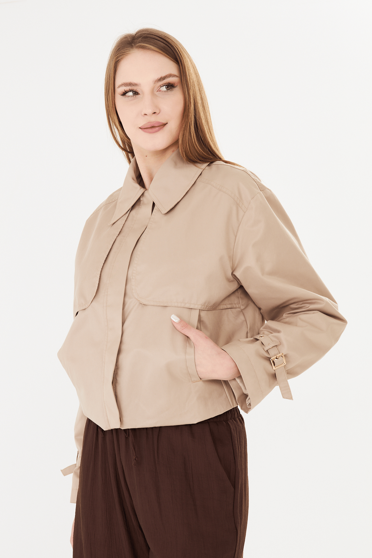 Pique Kadın Mont VIOLA26