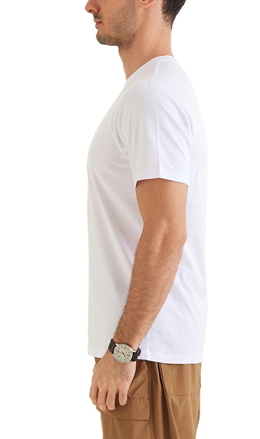Columbia Csc M Bar Splıt Graphıc Ss Tee Kısa Kollu Erkek T-Shirt CS0121_100