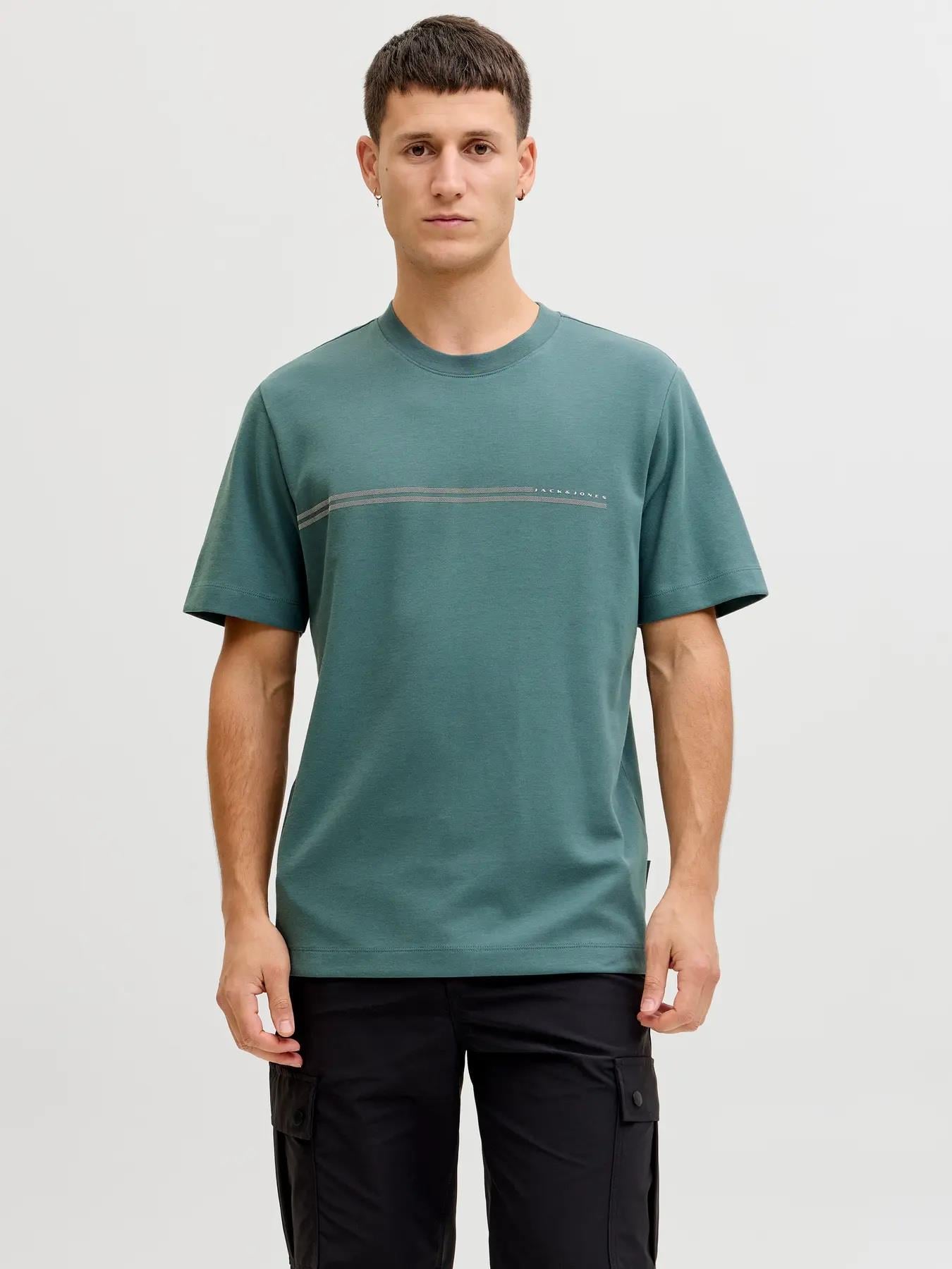 Jack&Jones Core Jcofusıon Chest Brand Tee Ss Erkek T-Shirt 12289936