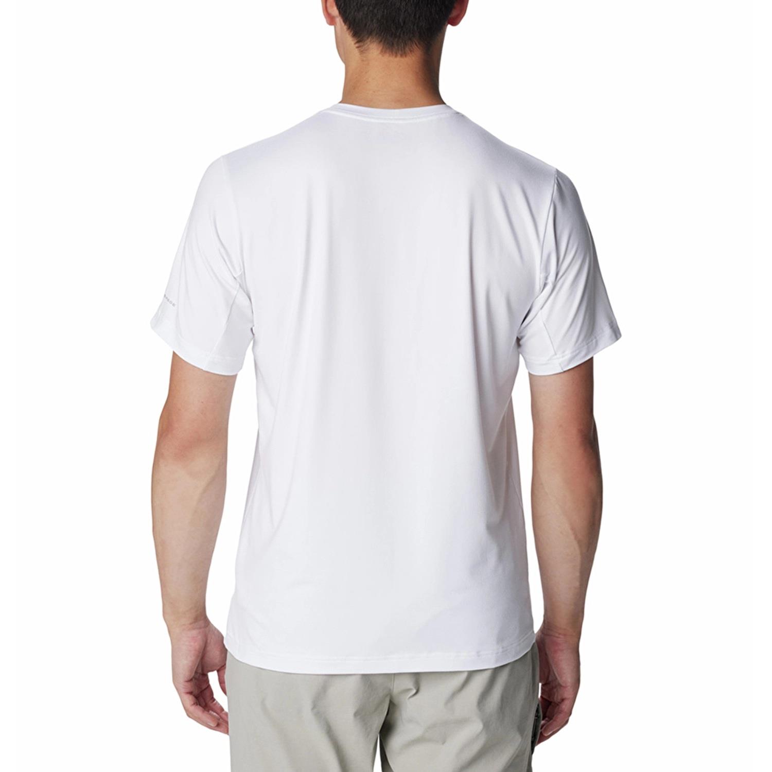 Columbia Tech Traıl Crew Neck Iı Kısa Kollu Teknik Erkek T-Shirt AO5545_100