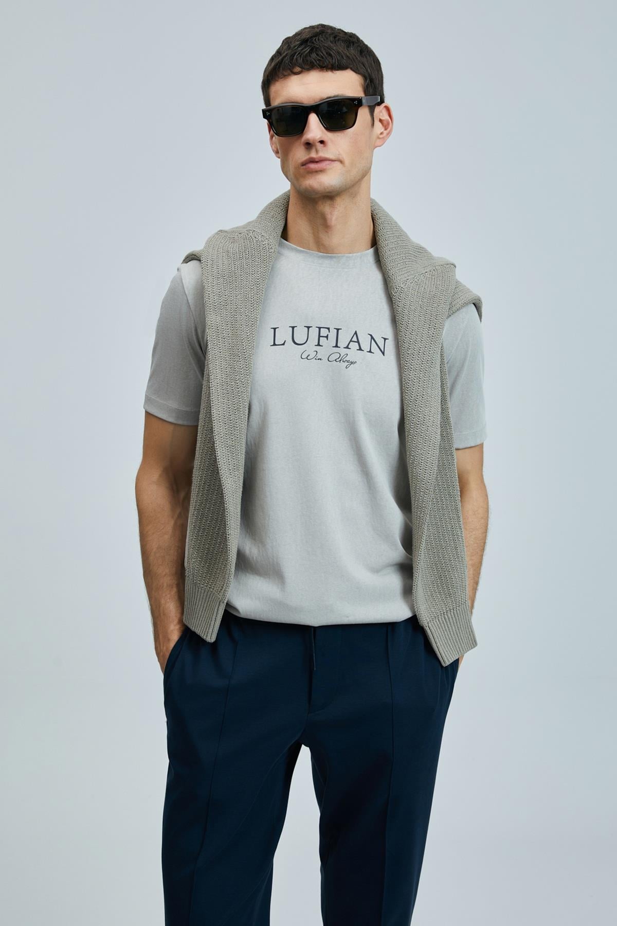 Lufian Love Grafik Erkek T-shirt 111020238