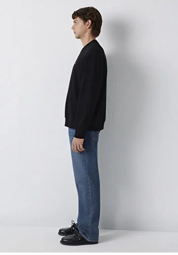 Mavi Mavi Bisiklet Yaka   Erkek Sweatshirt 0S10643-900