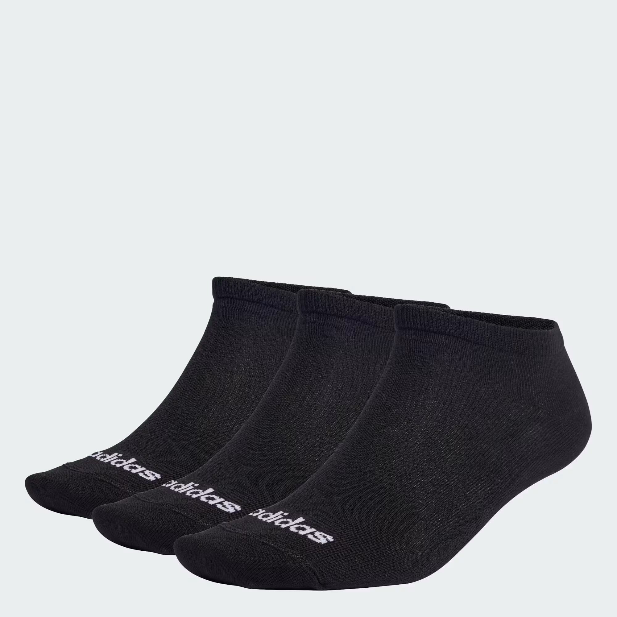 Adidas Linear Low Cut Unisex 3lü Paket Siyah Spor Çorap - IC1299