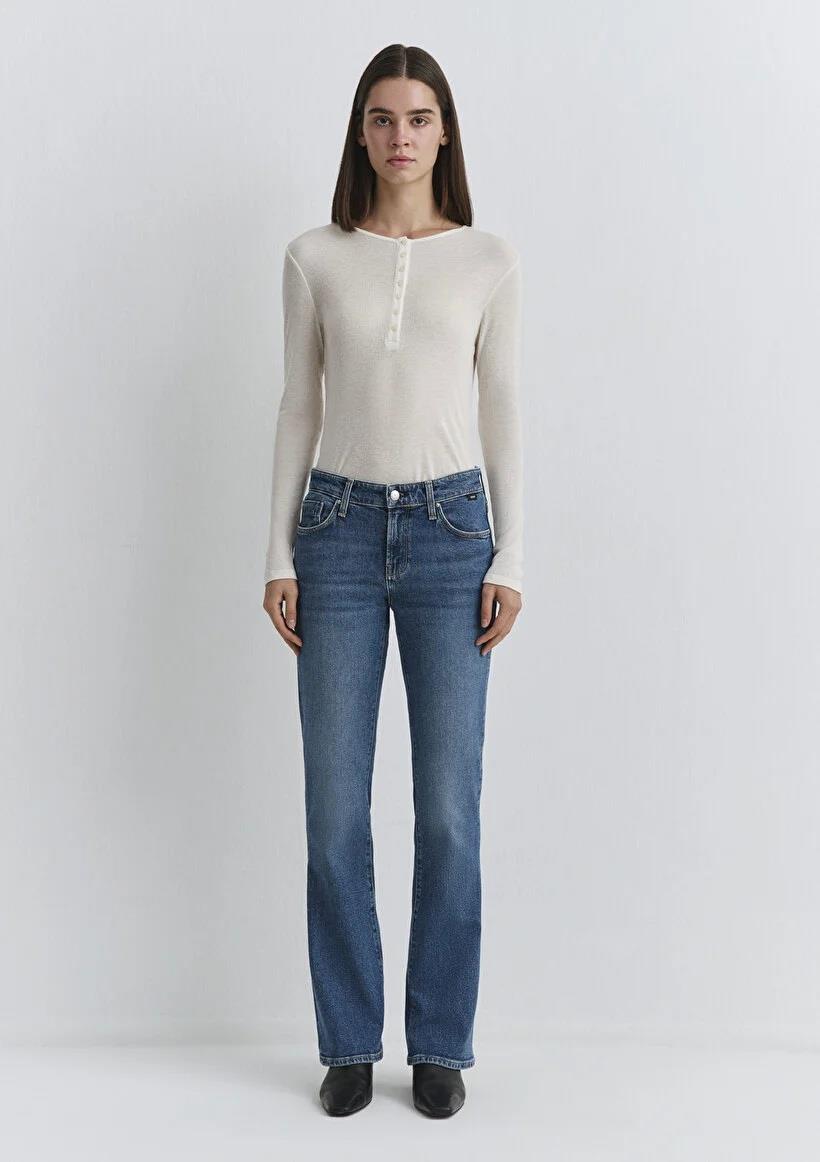 Mavi Molly Mid Indigo Classic  Kadın Jean 1013690520