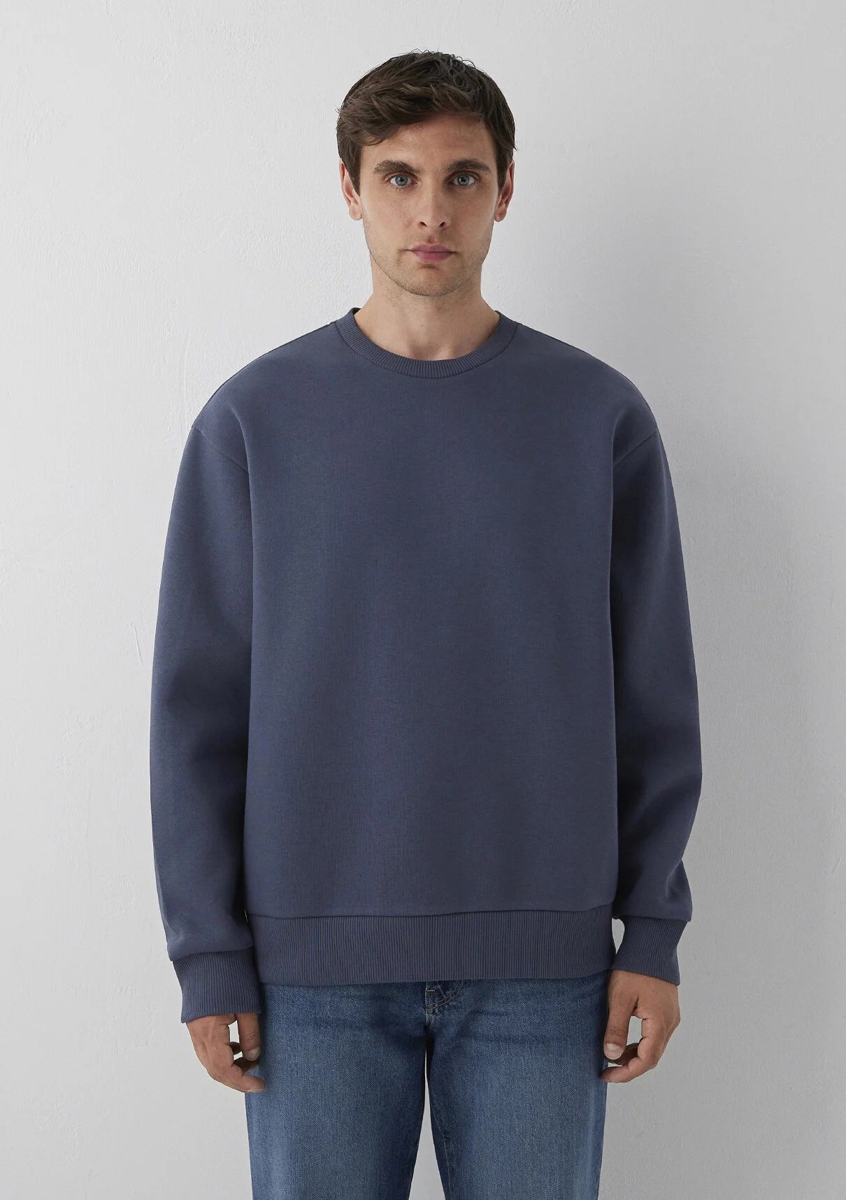 Mavi Bisiklet Yaka Unisex Sweatshirt 0S10276-70759