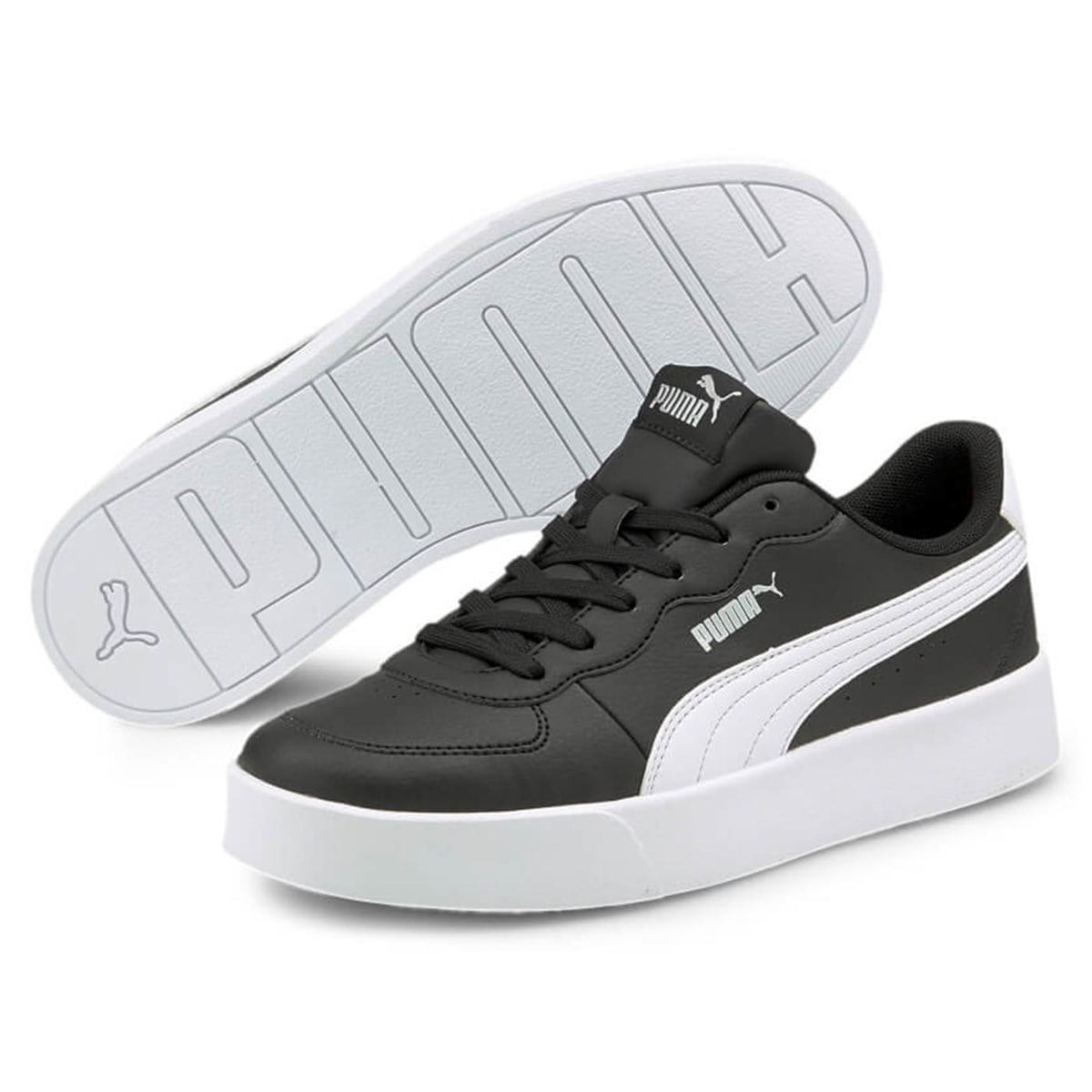 Puma Skye Clean Black-Puma-Silver Kadın Günlük Ayakkabı 38014701
