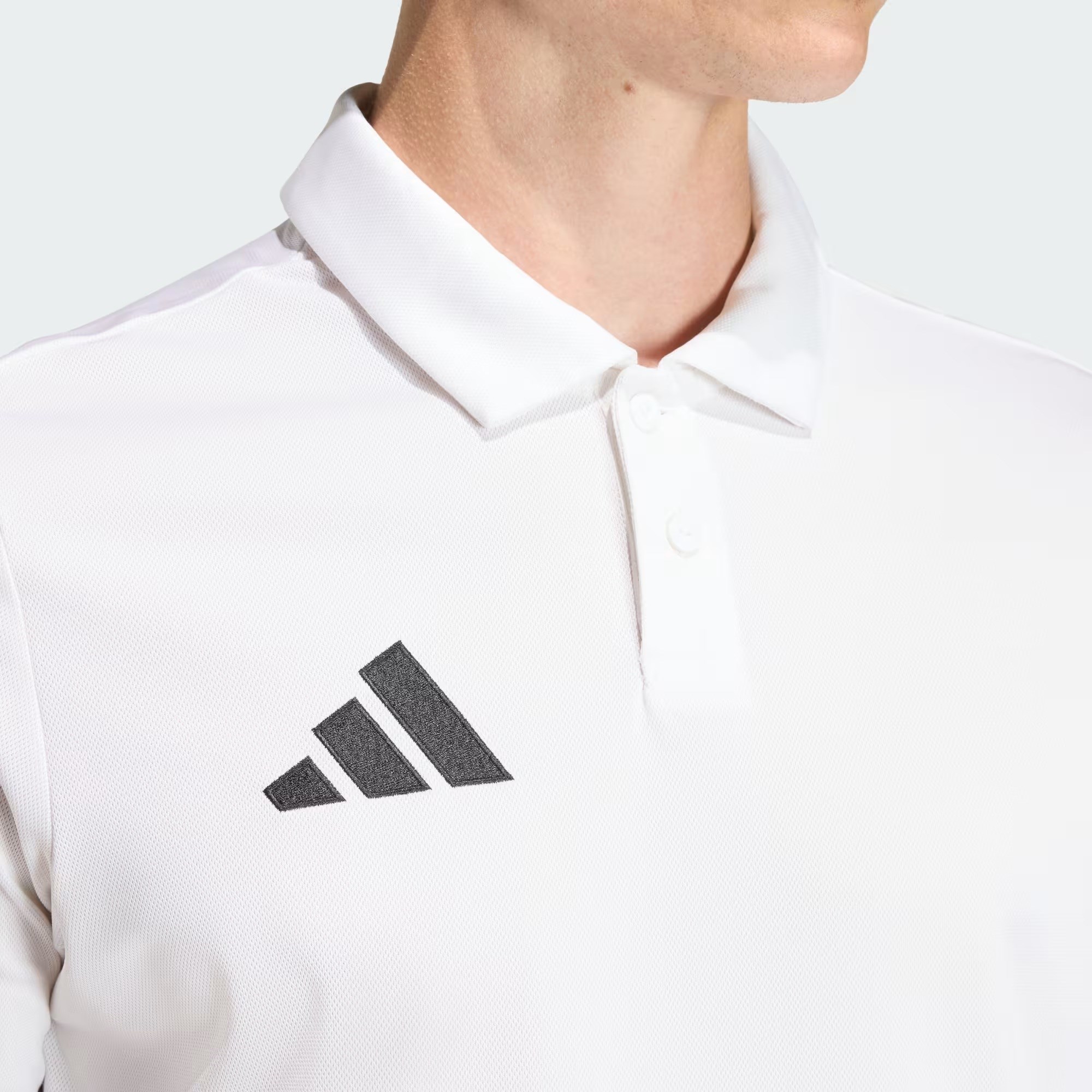 Adidas ENT26  Whıte/Black Erkek Polo Yaka T-Shirt JZ6661