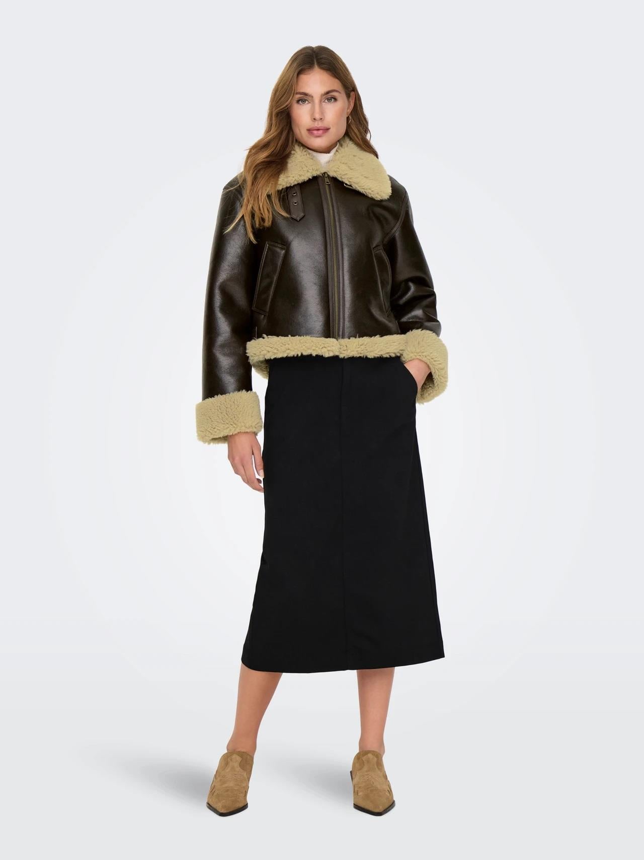 Only Onlverona Faux Bonded Kadın Mont