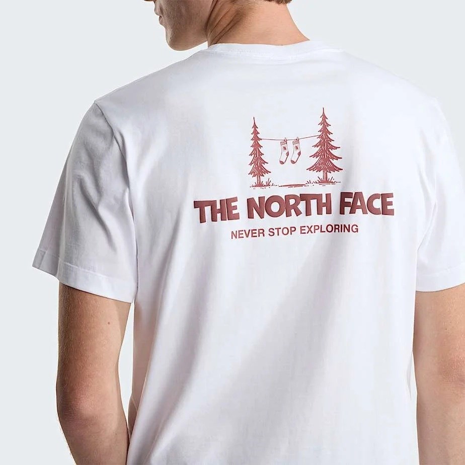 The North Face M Campıng Relaxed Eeve Tee-Graph Erkek T-Shirt NF0A8GQMFN41